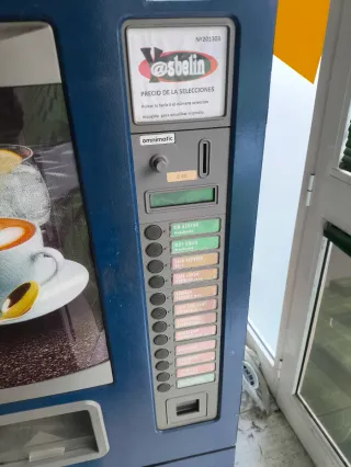 Máquina expendedora de café