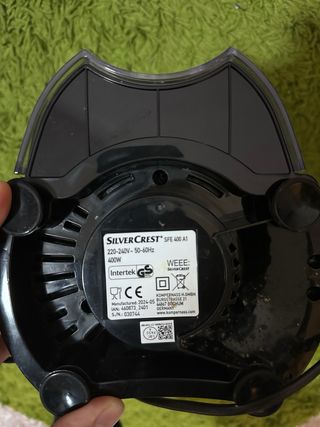 Licuadora Silvercrest Negra