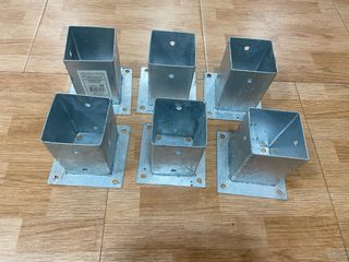 Soporte póster madera