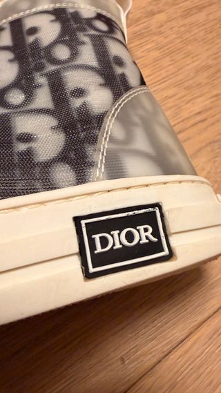 Zapatillas Dior altas de niña talla 34