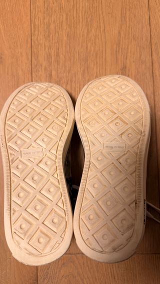 Zapatillas Dior altas de niña talla 34