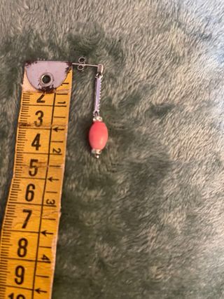 Pendientes Coral Rosa piel de angel