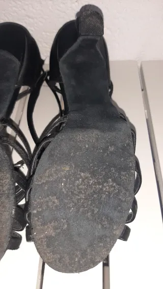 Zapatos de baile negros tacón 4cm