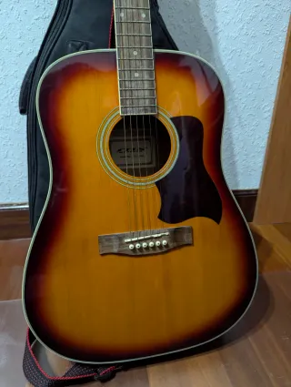 Guitarra Acústica Stix con Funda