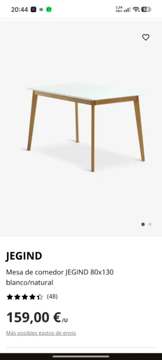Mesa JEGIND JYSK