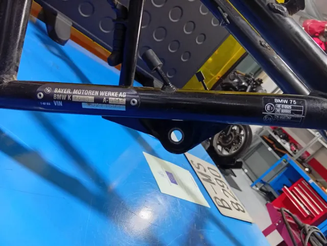 Chasis BMW K75 S ABS Documentado