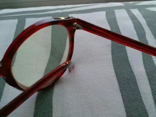 Gafas Vintage Rojas Tortoise
