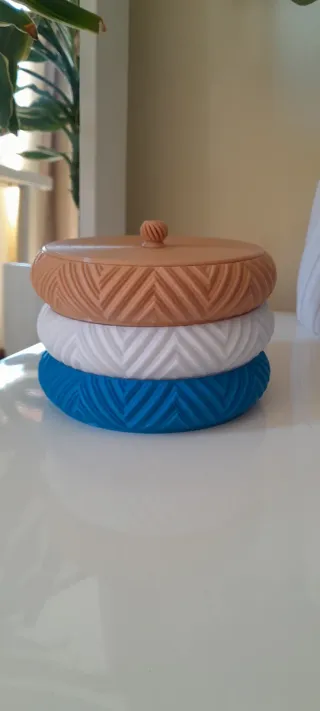 Conjunto 3 Caixas Organizadoras Decorativas