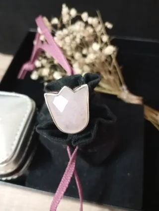 Anillo TOUS original Sweet Dolls cuarzo Rosa