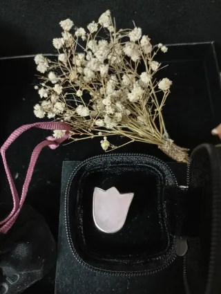 Anillo TOUS original Sweet Dolls cuarzo Rosa