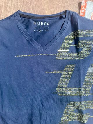 Lote 3 Camisetas Guess y Levis