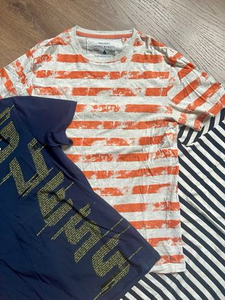 Lote 3 Camisetas Guess y Levis