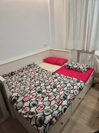 Cama extensible Ikea 80x200 a 160x200