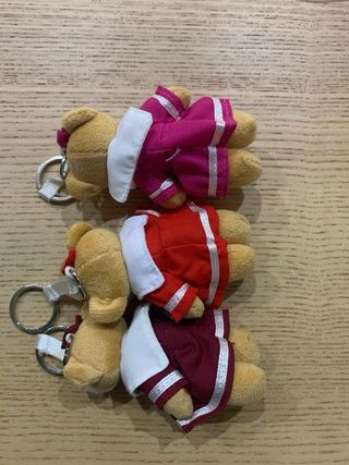 Lote 12 Llaveros Osito "Love"