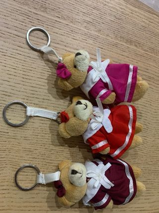 Lote 12 Llaveros Osito "Love"