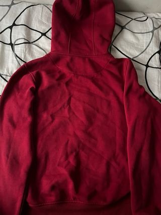 Sudadera con capucha Pray roja