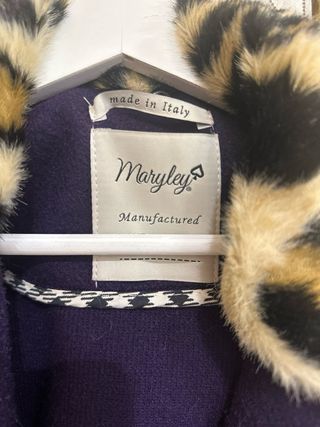 Abrigo Maryley Morado y Rosa. Talla M/44