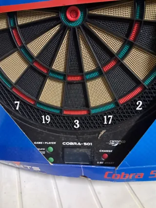 Diana de dardos electrónica Cobra 501