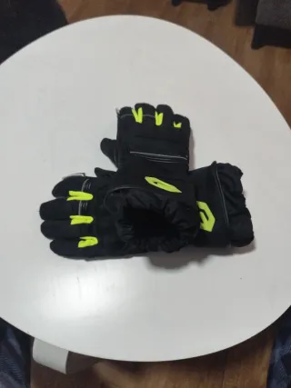 Guantes Moto Invierno Negros y Amarillos