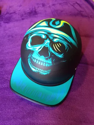 Casco Bici/mtb Estilo Gorra Calavera