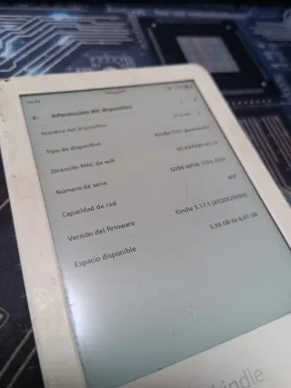 Kindle 10ª Gen Retroiluminado Blanco