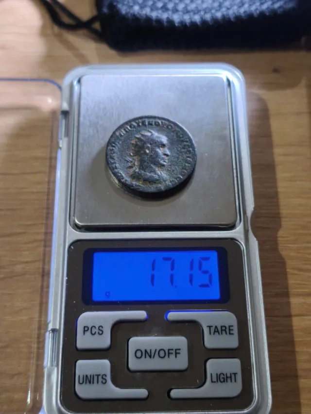 Moneda Romana Emperador Volusiano