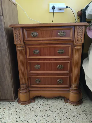 Dormitorio de madera