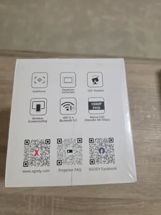 Mini Proyector FHD XGODY Gimbal A5