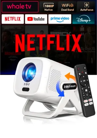 Mini Proyector FHD XGODY Gimbal A5