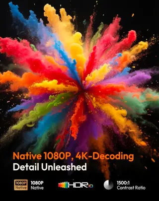 Mini Proyector FHD XGODY Gimbal A5