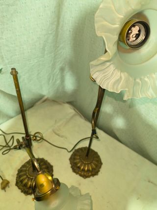 2 Lámparas Vintage Brazos Oscilantes