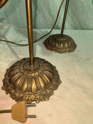 2 Lámparas Vintage Brazos Oscilantes