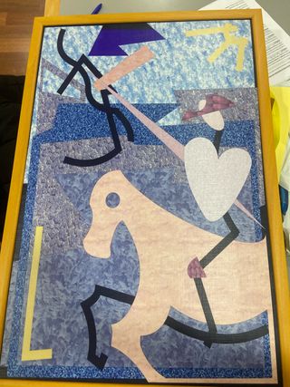 Cuadro abstracto estilo Picasso