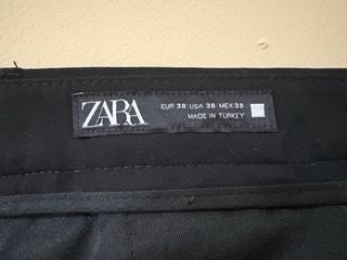 Traje negro nuevo marca Zara (talla M)