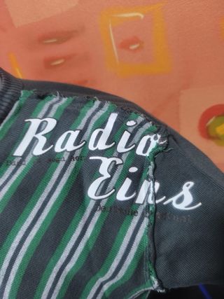 Jersey Blend rayas verde ,vintage dressing ,y2k