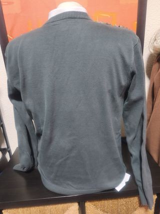 Jersey Blend rayas verde ,vintage dressing ,y2k