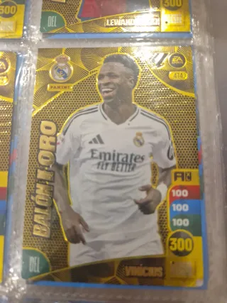 Cromos Panini Adrenalyn XL Balón de Oro