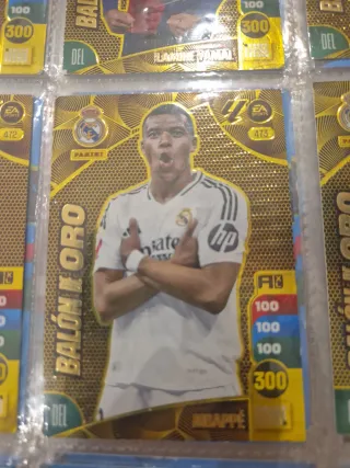 Cromos Panini Adrenalyn XL Balón de Oro