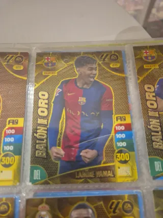 Cromos Panini Adrenalyn XL Balón de Oro