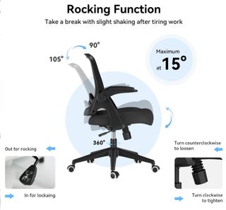 HBADA Silla de Oficina Inspirada en Pingüinos