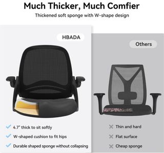 HBADA Silla de Oficina Inspirada en Pingüinos