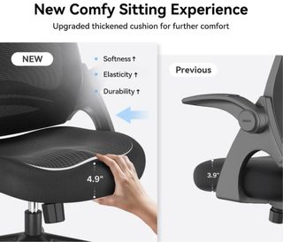 HBADA Silla de Oficina Inspirada en Pingüinos