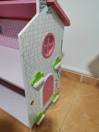 Casa de muñecas rosa Lidl