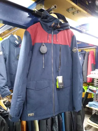 Chaqueta Snow Quiksilver Azul/Rojo