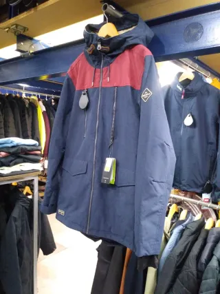 Chaqueta Snow Quiksilver Azul/Rojo