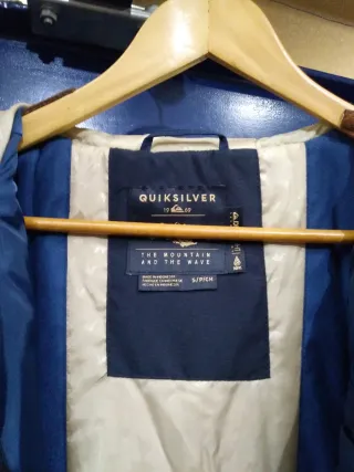 Chaqueta Snow Quiksilver Azul/Rojo