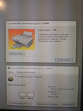 Stampante Canon Pixma MG2550S - Solo Scanner