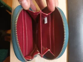 Cartera Paco Martinez Verde Azulado