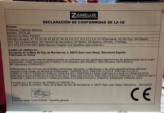 Patinete Eléctrico Zwheel Z-Fox Seminuevo