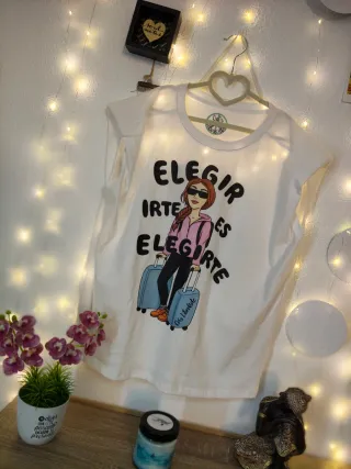 Camiseta Cris LiberArte Talla Única